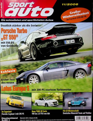 Deckblatt Sport Auto (11/2006)